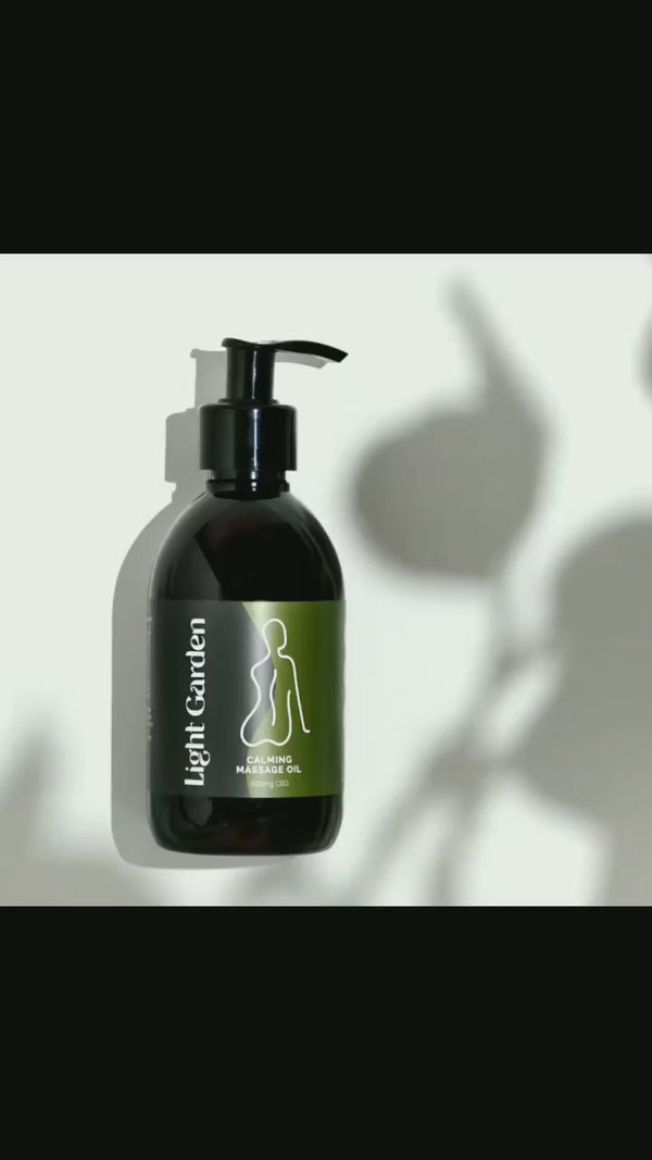 Calming Massage Oil + FREE Bath Bomb