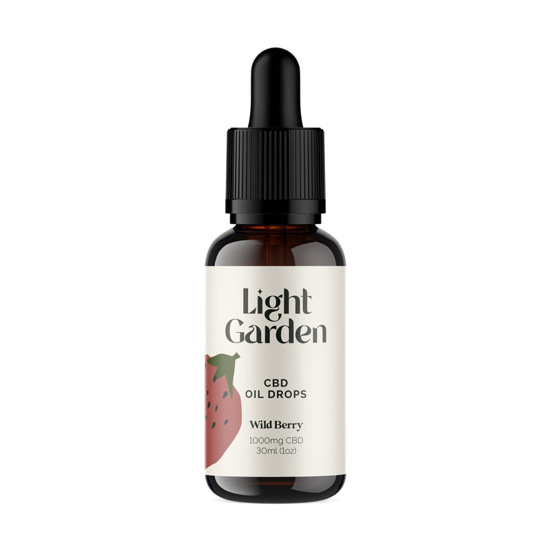Premium CBD Oil Drops (1000mg) - Wild Berry