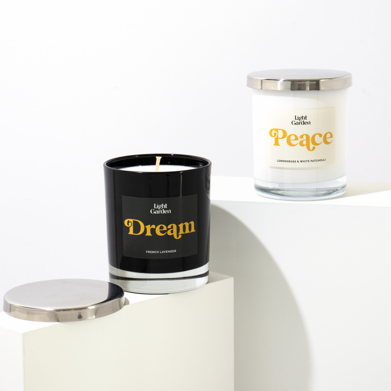 Peace + Dream Candle Duo