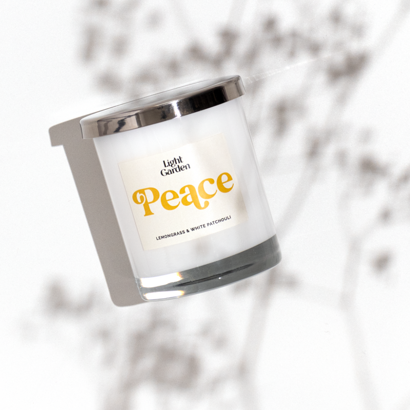 Peace Candle + FREE Bath Bomb